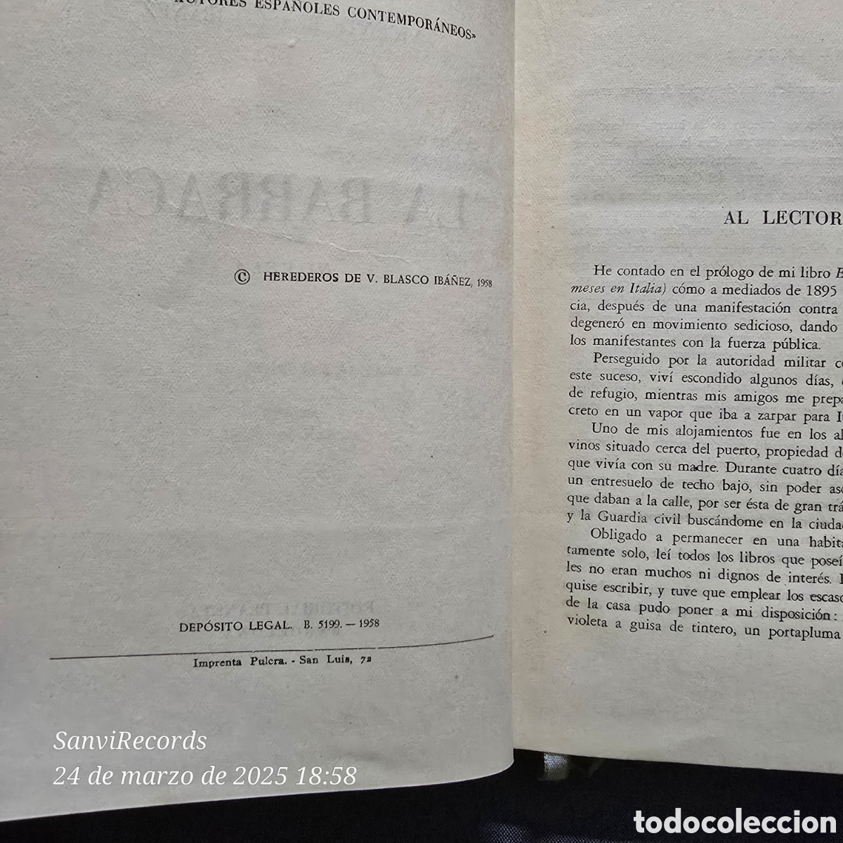 Libros de segunda mano: LA BARRACA (VICENTE BLASCO IBA&Ntilde;EZ) (PLANETA) - Foto 3