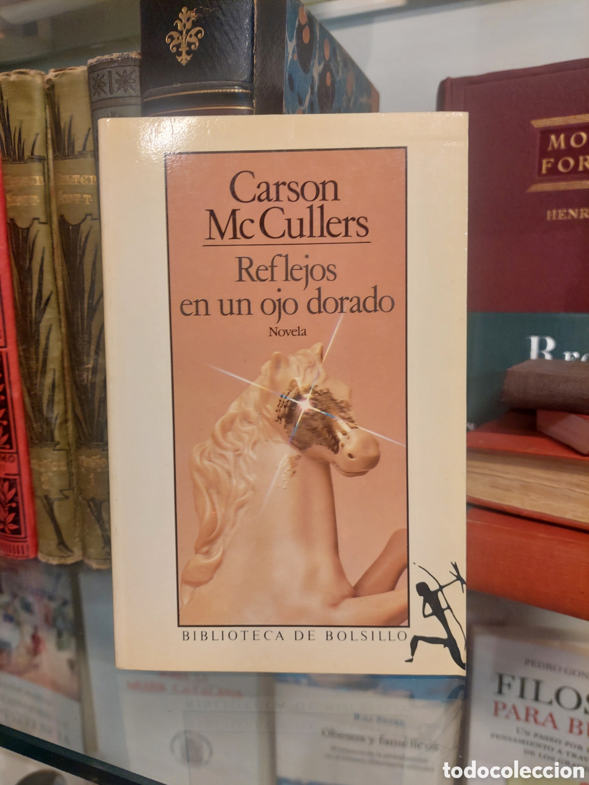 Libros de segunda mano: Reflejos en un ojo dorado. Carson McCullers. - Foto 1