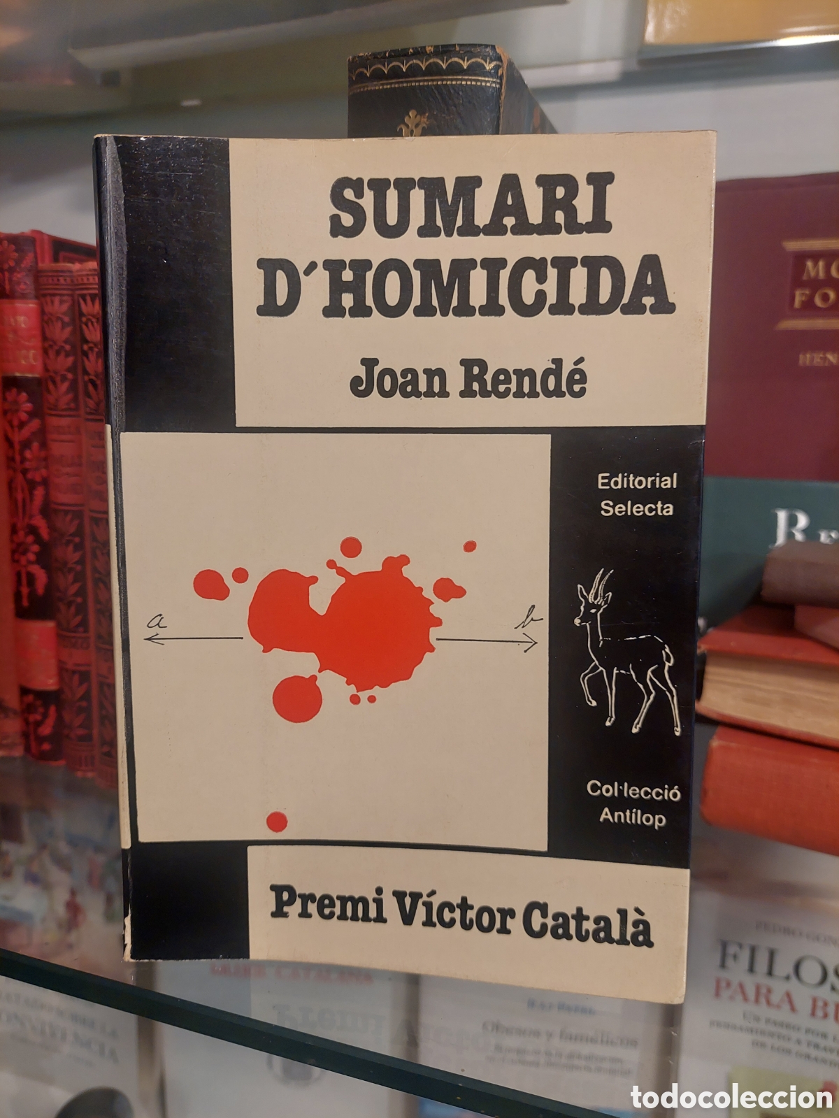 Libros de segunda mano: Sumari dhomicida. Joan Rend&eacute; - Foto 1