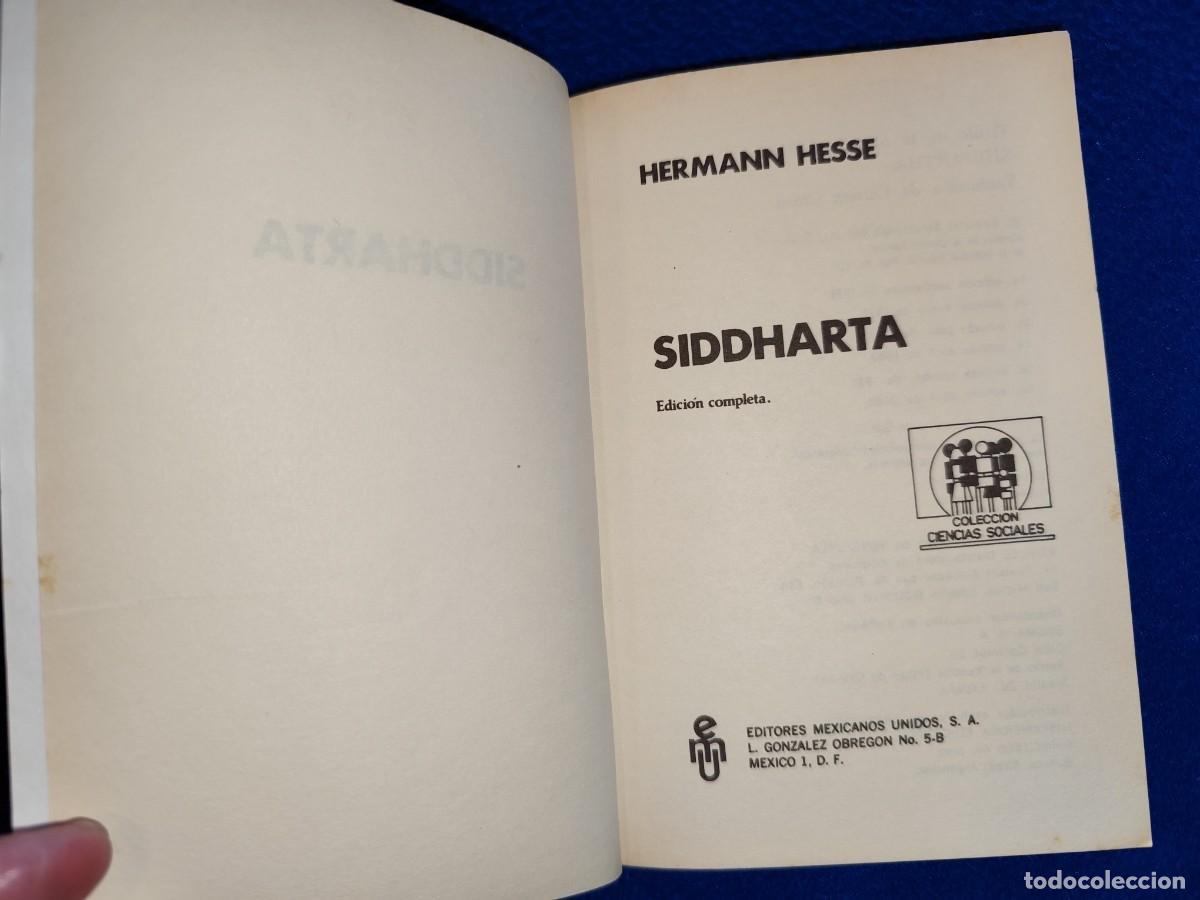 Libros de segunda mano: Siddharta Hermann Hesse Editores Mexicanos Unidos 2004 - Foto 5