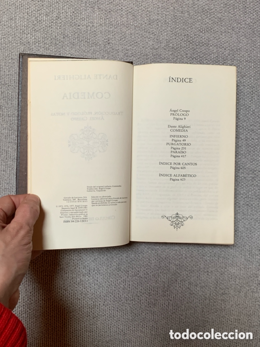Libros de segunda mano: Divina Comedia, Dante Alighieri - Foto 2