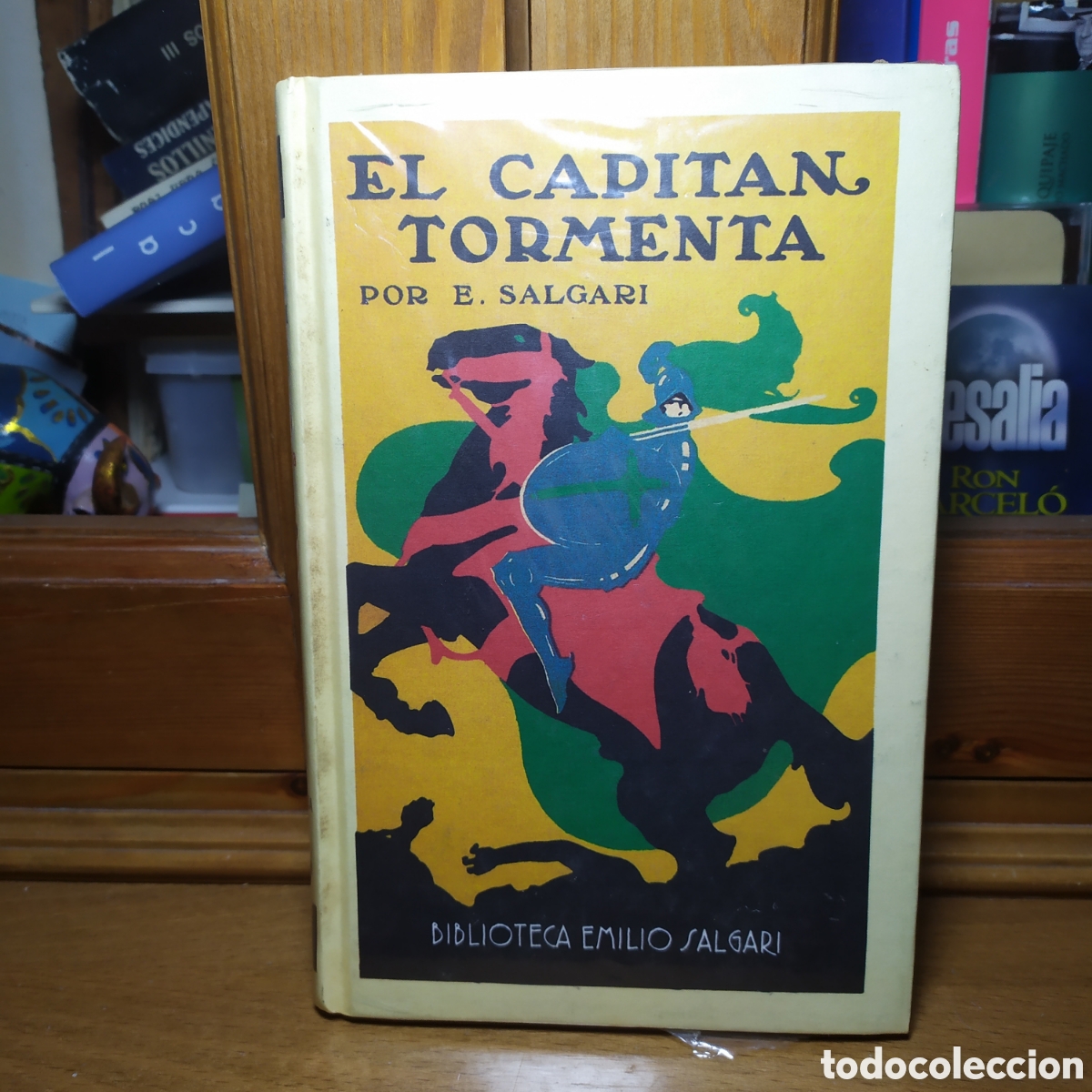 Libros de segunda mano: El Capit&aacute;n Tormenta de Emilio Salgari - Foto 1