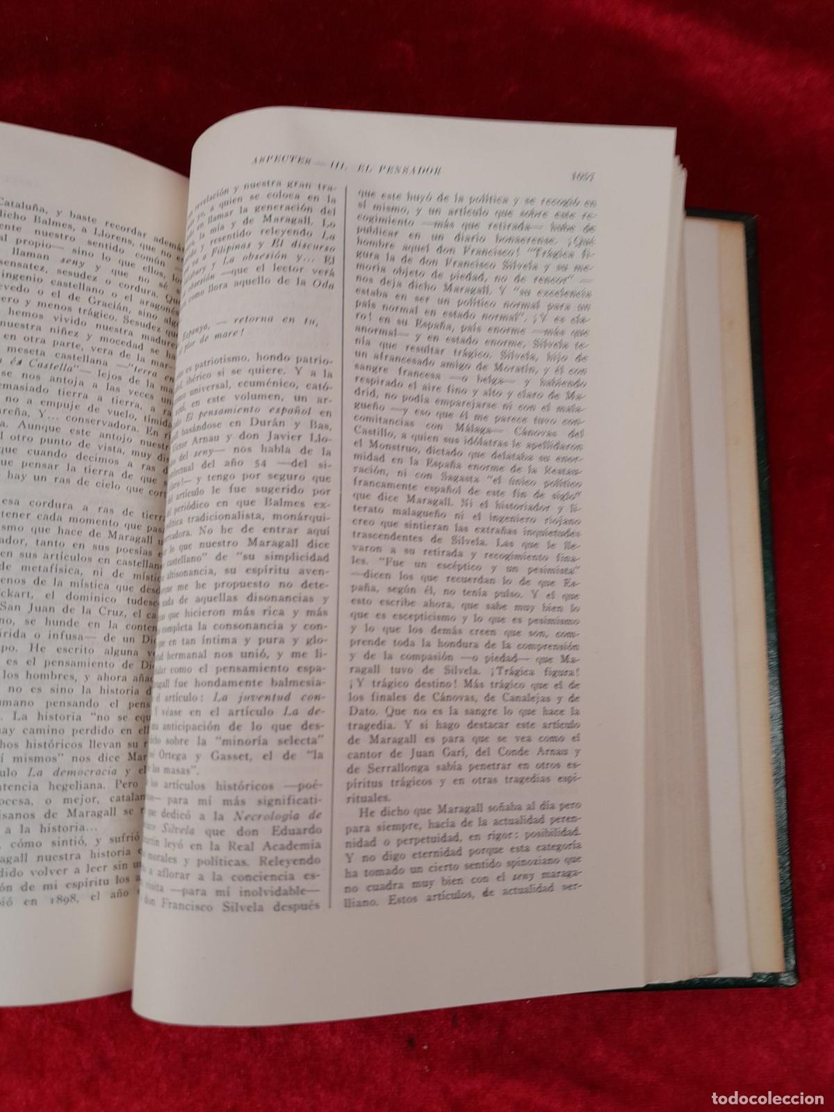 Libros de segunda mano: L-6319.2. OBRES COMPLETES. JOAN MARAGALL. EDITORIAL SELECTA. 1960 - Foto 5