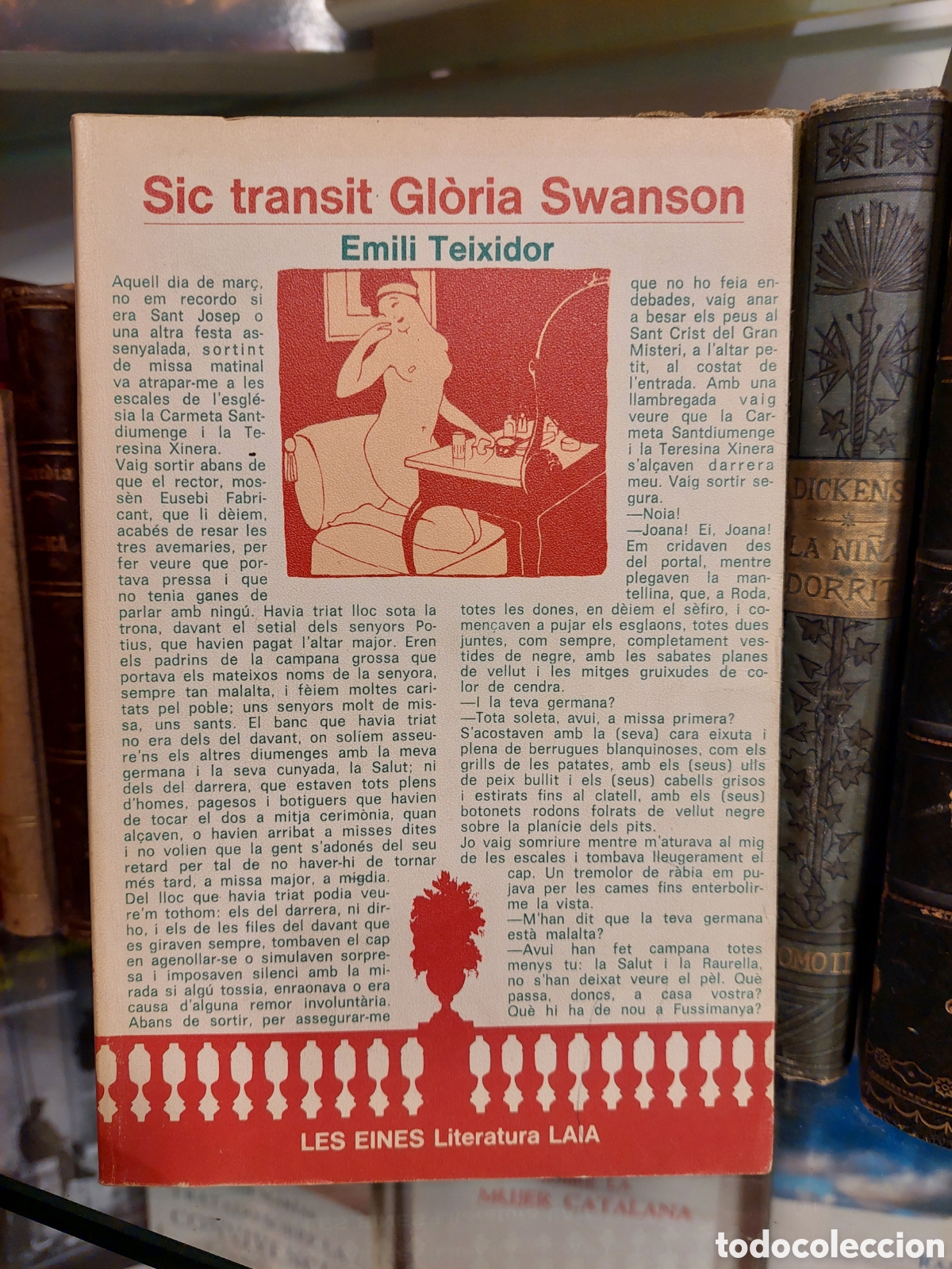 Libros de segunda mano: Sic transit Gl&ograve;ria Swanson. Emili Teixidor - Foto 1