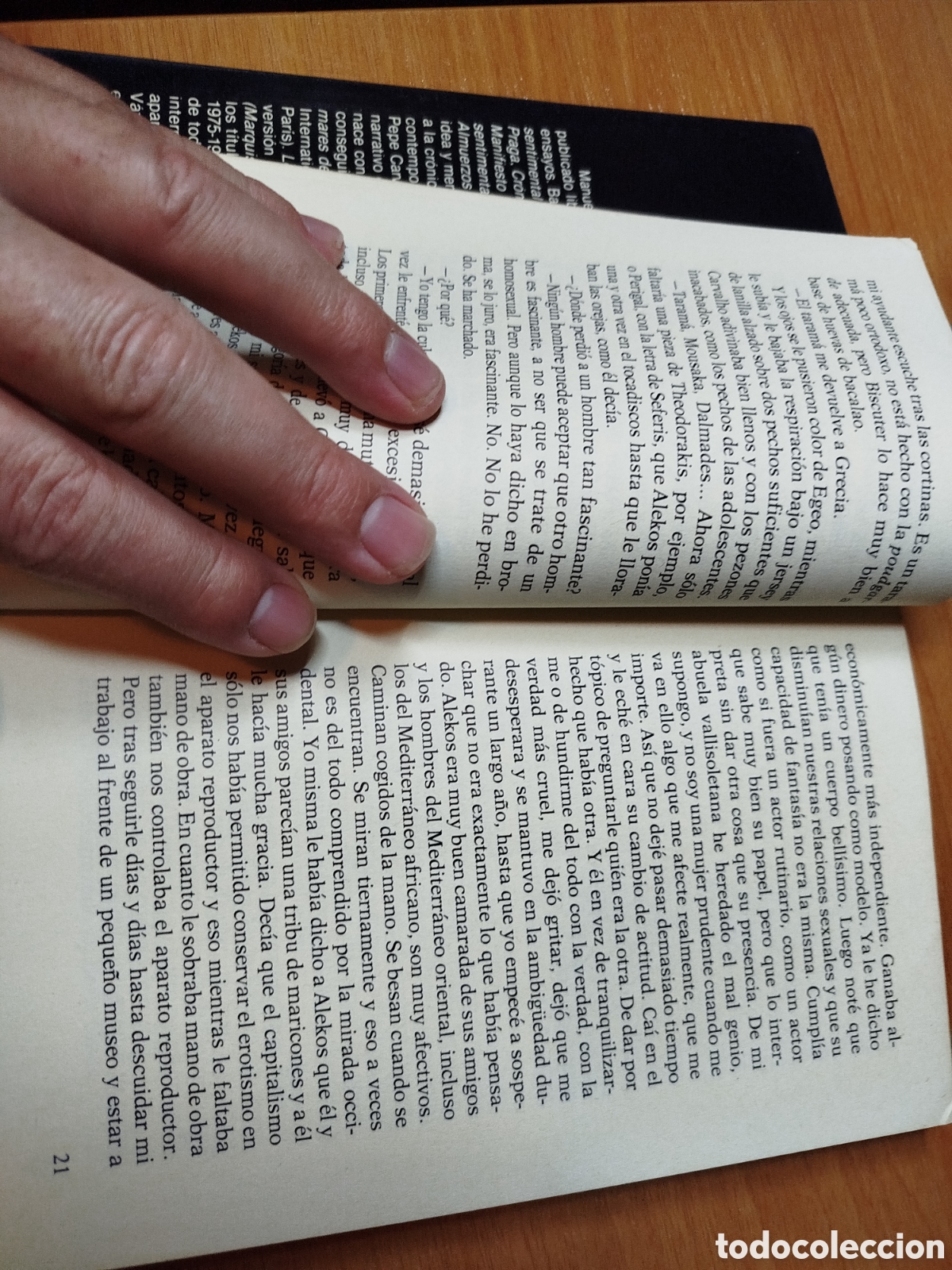 Libros de segunda mano: El laberinto griego. Manuel V&aacute;zquez Montalb&aacute;n. - Foto 4