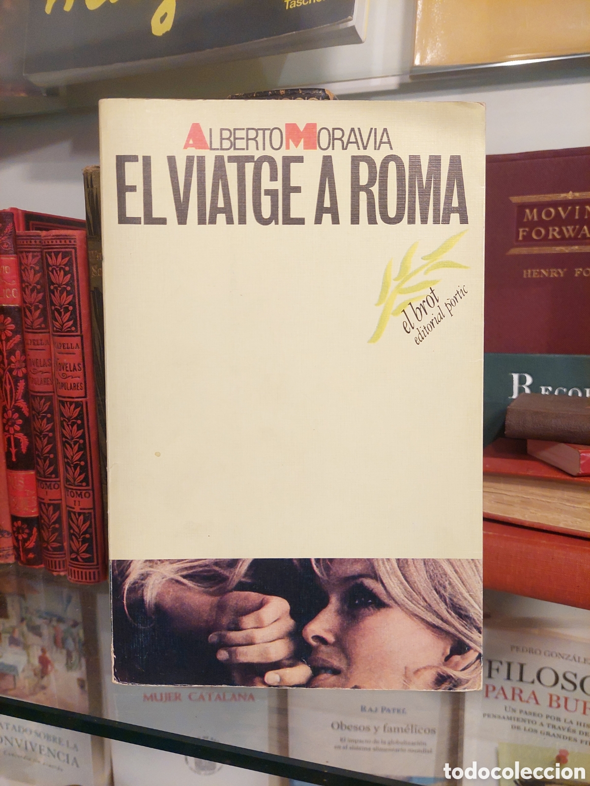 Libros de segunda mano: El viatge a Roma. Alberto Moravia - Foto 1