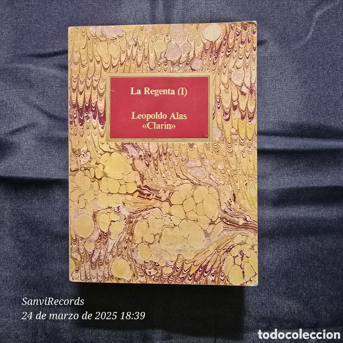 Libros de segunda mano: LA REGENTA I (LEOPOLDO ALAS CLAR&Iacute;N) - Foto 1