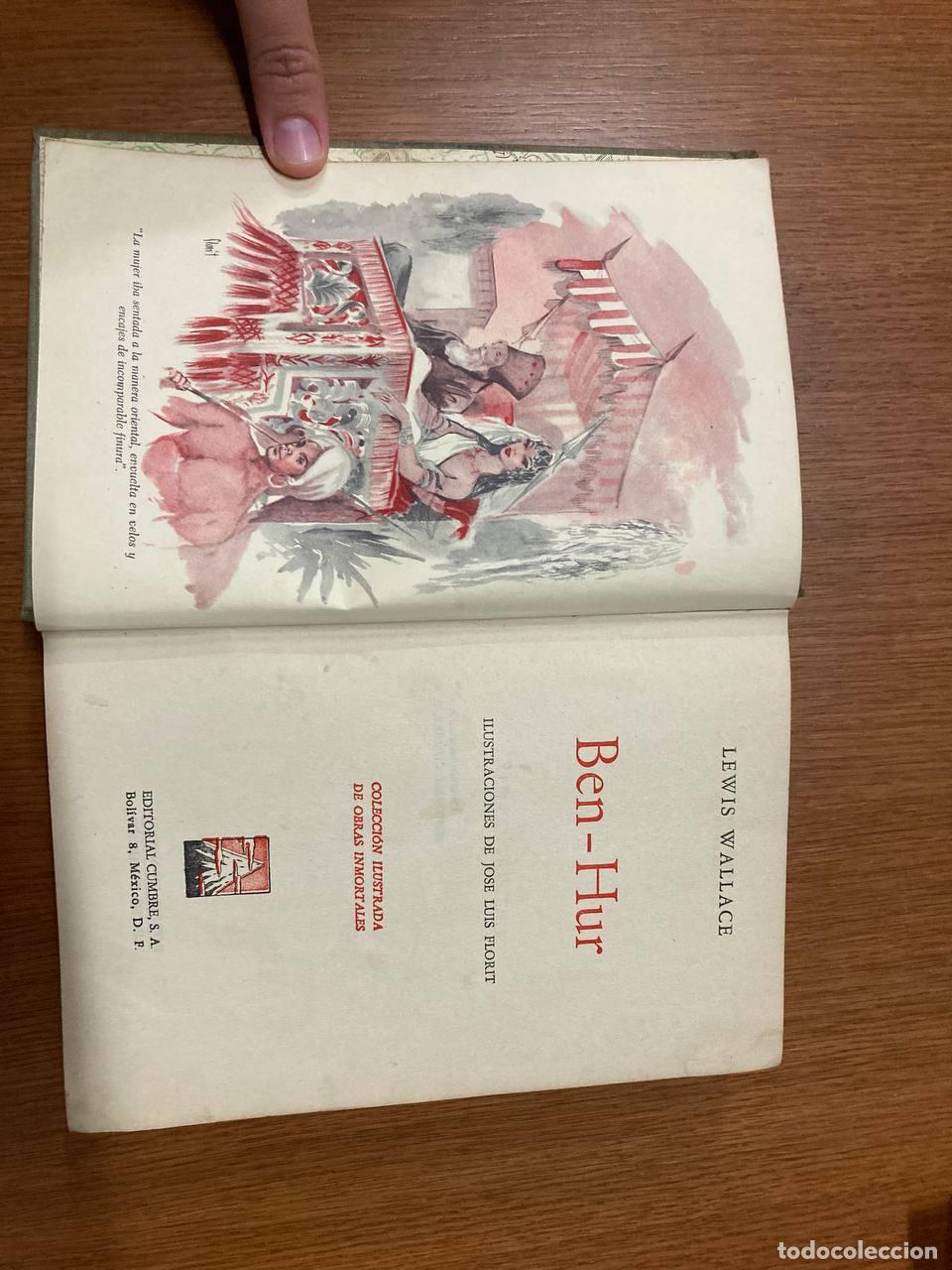Libros de segunda mano: Ben-Hur. Editorial Cumbre - Foto 2