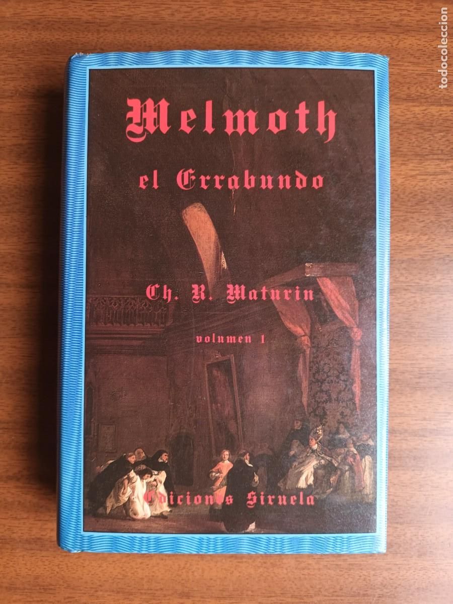 Libros de segunda mano: Melmoth el Errabundo &bull; I --- Charles R. Maturin - Foto 1
