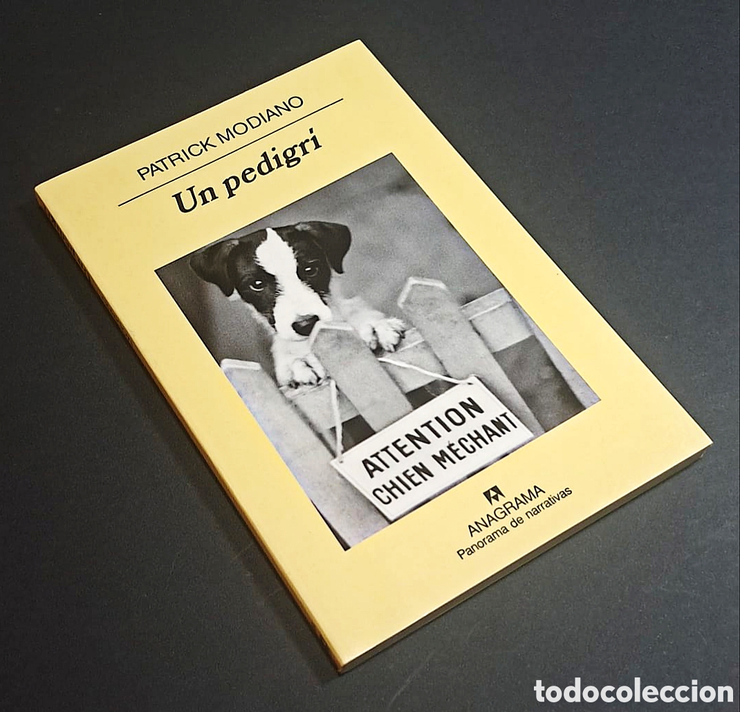 Libros de segunda mano: Un pedigr&iacute; - Patrick Modiano - Anagrama - Foto 1