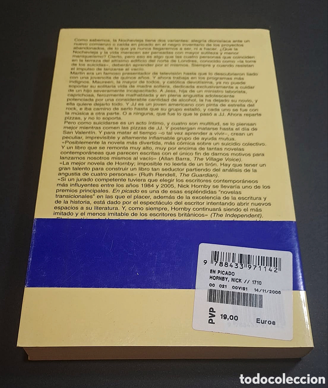 Libros de segunda mano: En picado - Nick Hornby - Anagrama - Foto 2