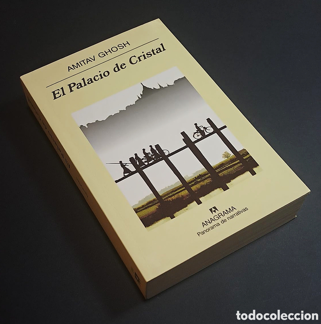 Libros de segunda mano: El palacio de cristal - Amitav Ghosh - Anagrama - Foto 1
