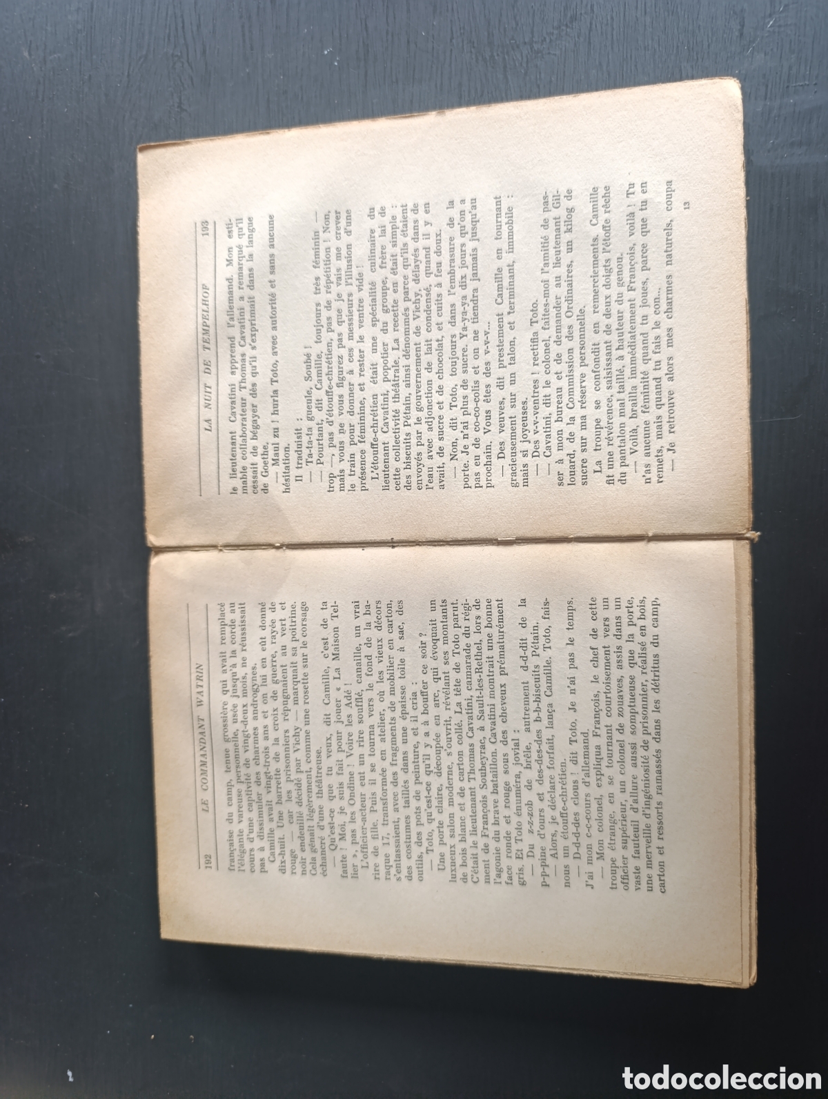 Libros de segunda mano: ARMAND LANOUX LE COMMANDANT WATRIN. Paris 1956 - Foto 4