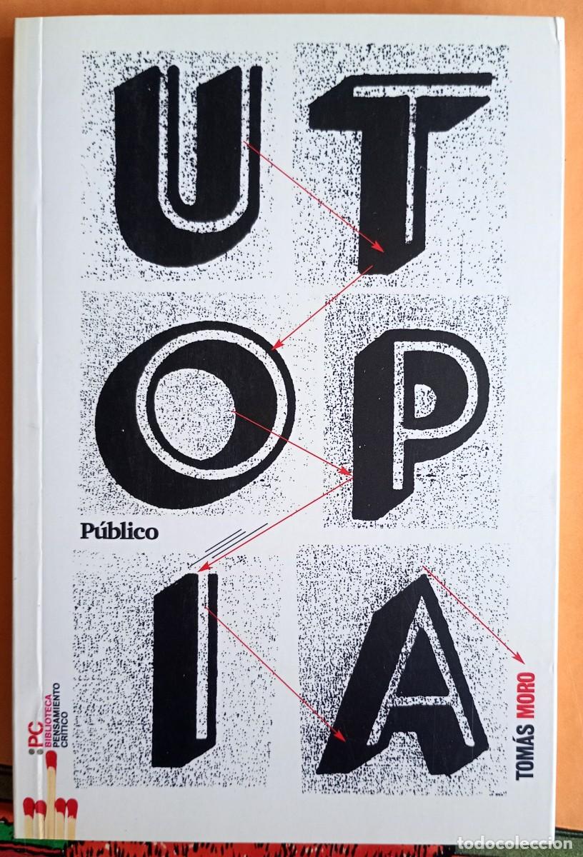 Libros de segunda mano: Tom&aacute;s Moro . Utop&iacute;a . - Foto 1