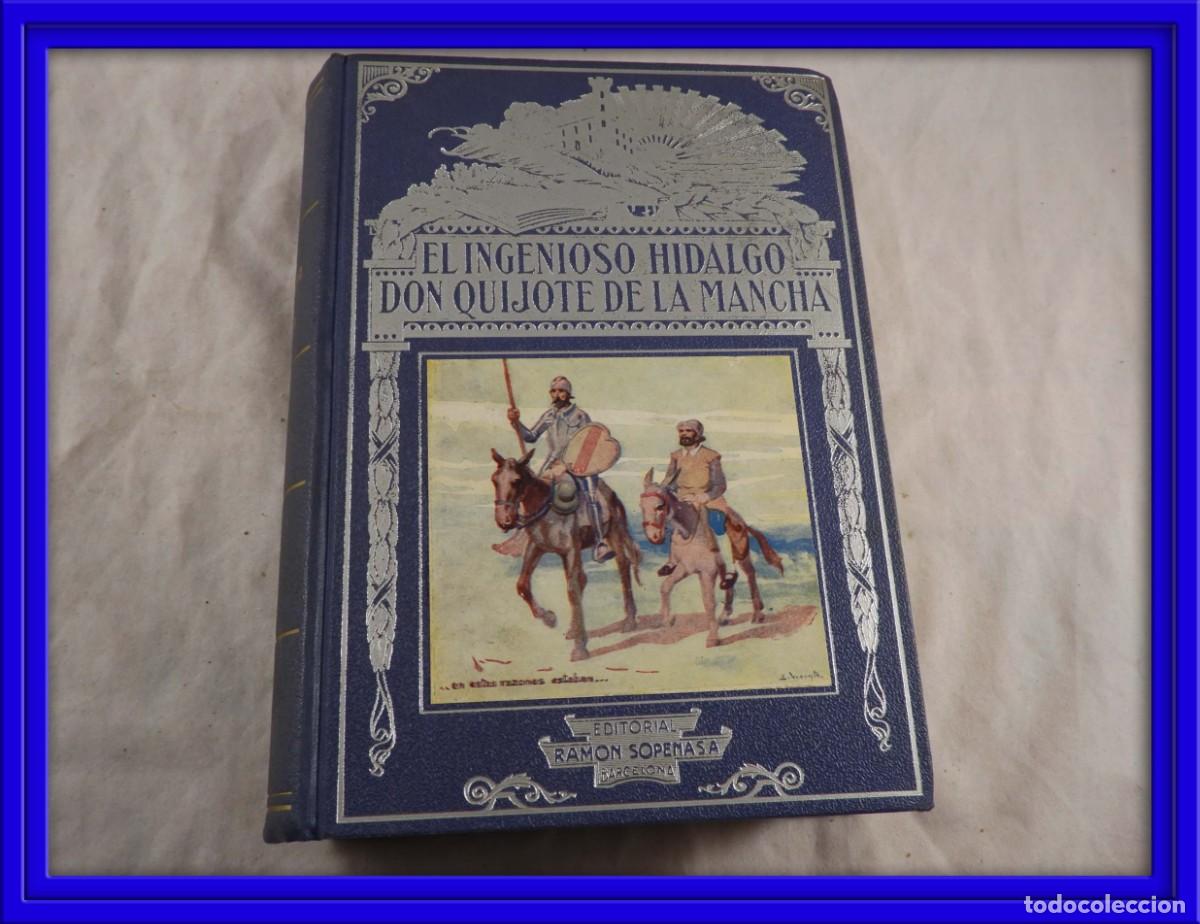 Libros de segunda mano: Libro del Quijote Edit. Ram&oacute;n Sopena A&ntilde;o 1958 - Foto 1