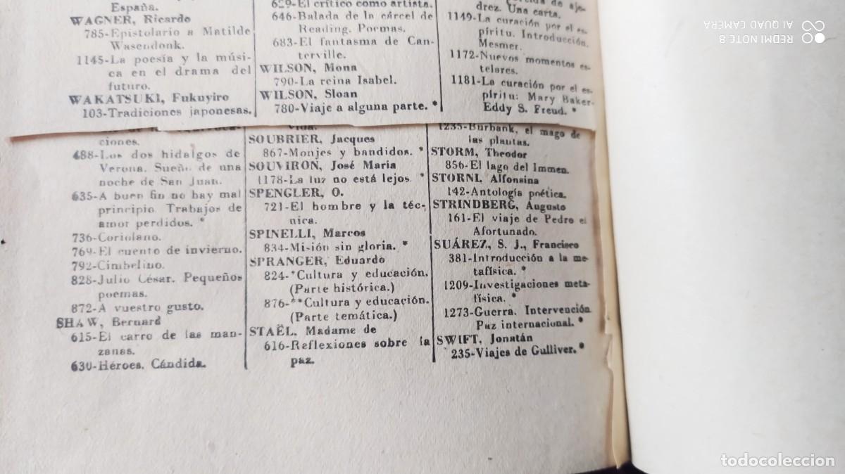 Libros de segunda mano: FRAY LUIS DE LEON DE LOS NOMBRES DE CRISTO COLECCION AUSTRAL 522 - Foto 5