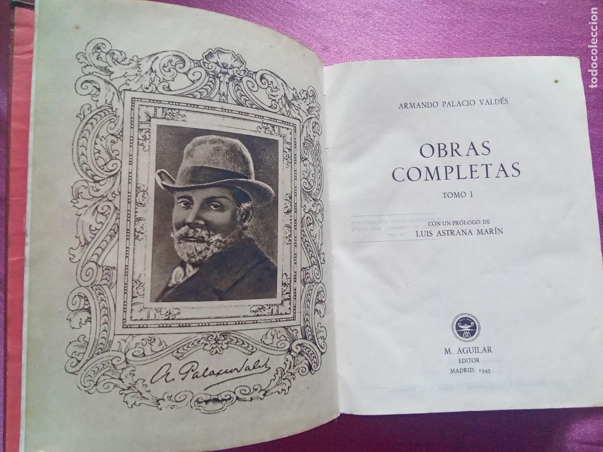 Libros de segunda mano: ARMANDO PALACIO VALDES .OBRAS COMPLETAS.TOMO I.E 2/4 - Foto 1
