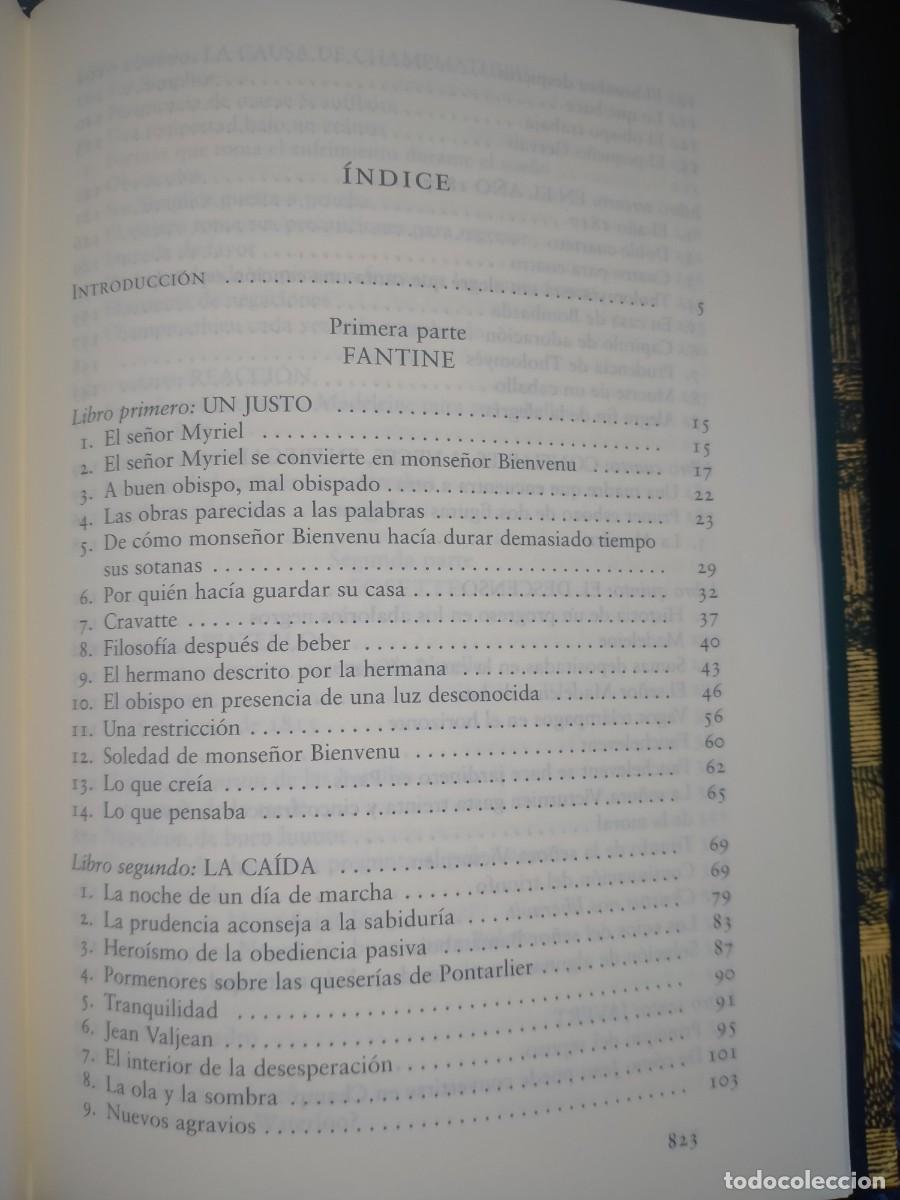 Libros de segunda mano: V&Iacute;CTOR HUGO. LOS MISERABLES (2 TOMOS) .C&Iacute;RCULO - Foto 4