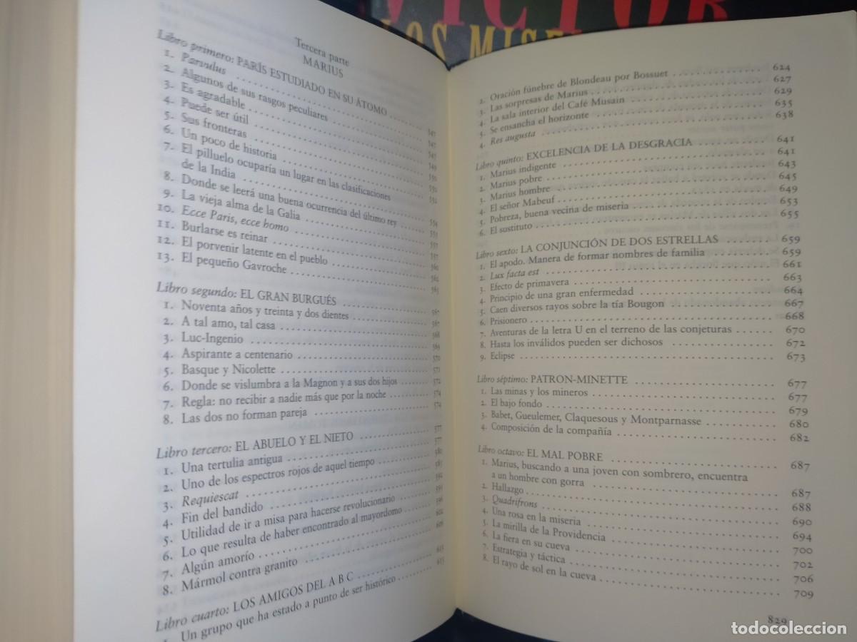 Libros de segunda mano: V&Iacute;CTOR HUGO. LOS MISERABLES (2 TOMOS) .C&Iacute;RCULO - Foto 7