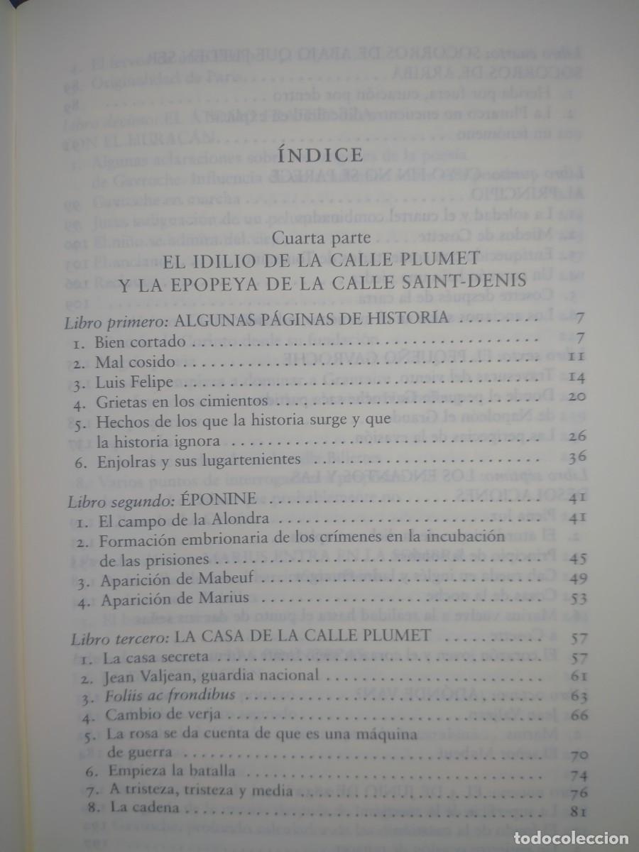 Libros de segunda mano: V&Iacute;CTOR HUGO. LOS MISERABLES (2 TOMOS) .C&Iacute;RCULO - Foto 12