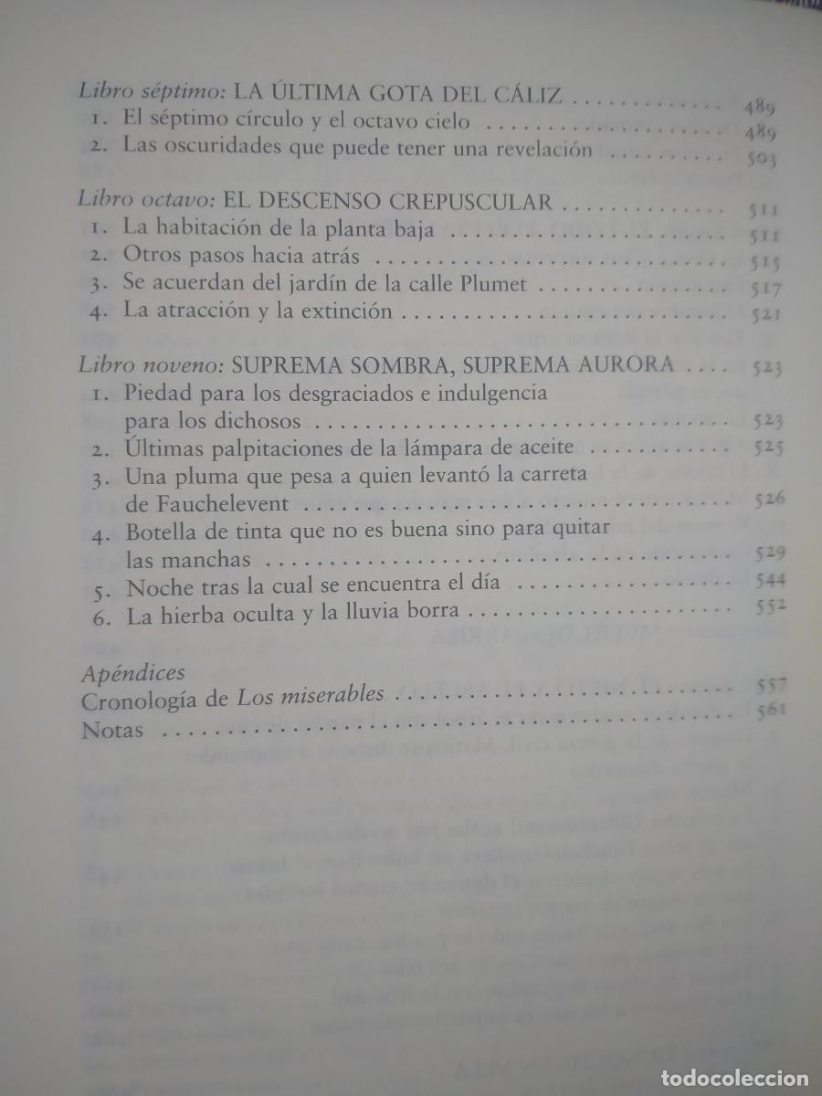 Libros de segunda mano: V&Iacute;CTOR HUGO. LOS MISERABLES (2 TOMOS) .C&Iacute;RCULO - Foto 15