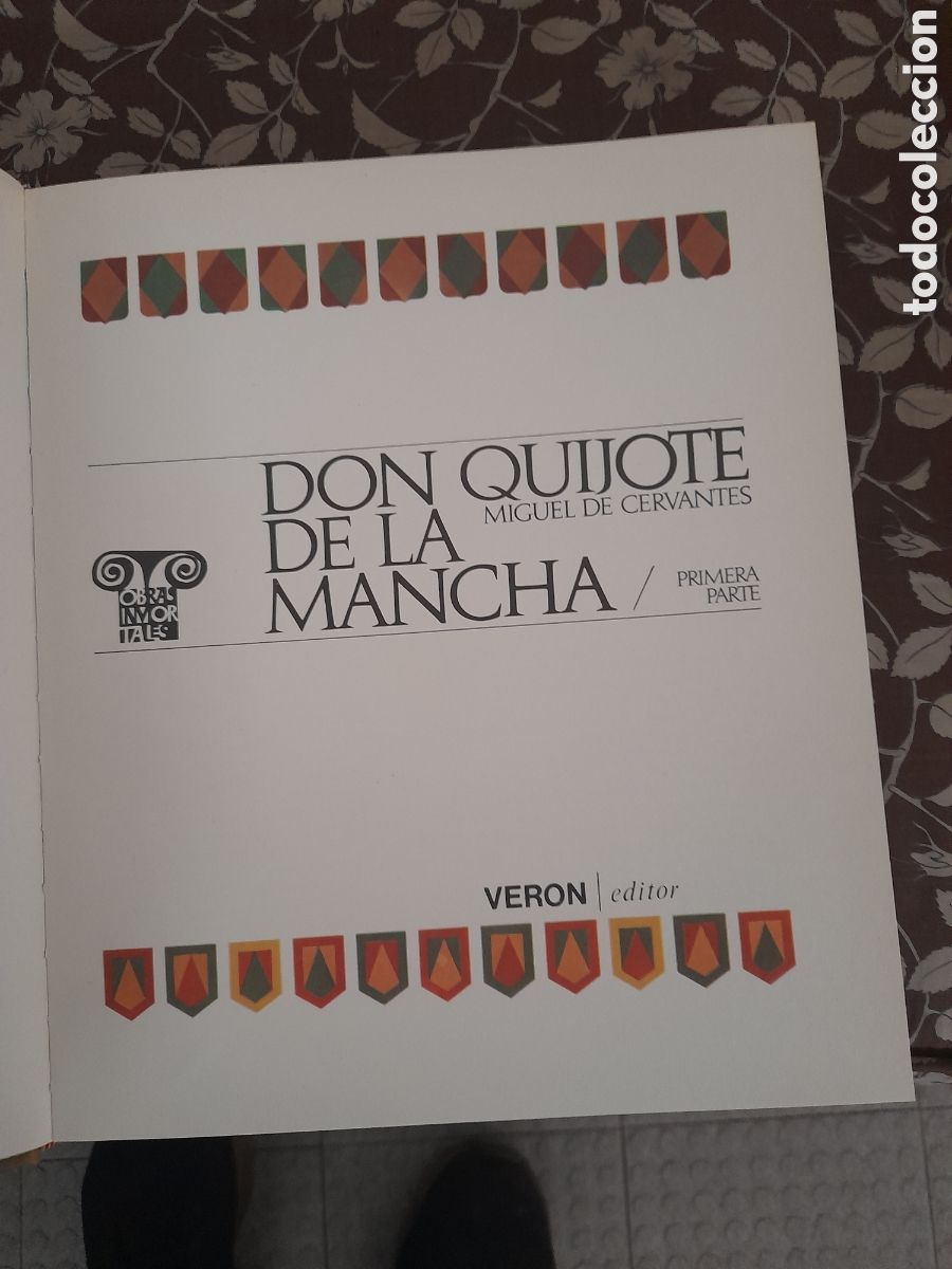 Libros de segunda mano: Don Quijote de la Mancha. Tom&oacute; 1 y 2 . Ver&oacute;nica Editor 1968 - Foto 3