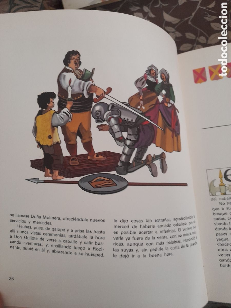 Libros de segunda mano: Don Quijote de la Mancha. Tom&oacute; 1 y 2 . Ver&oacute;nica Editor 1968 - Foto 4