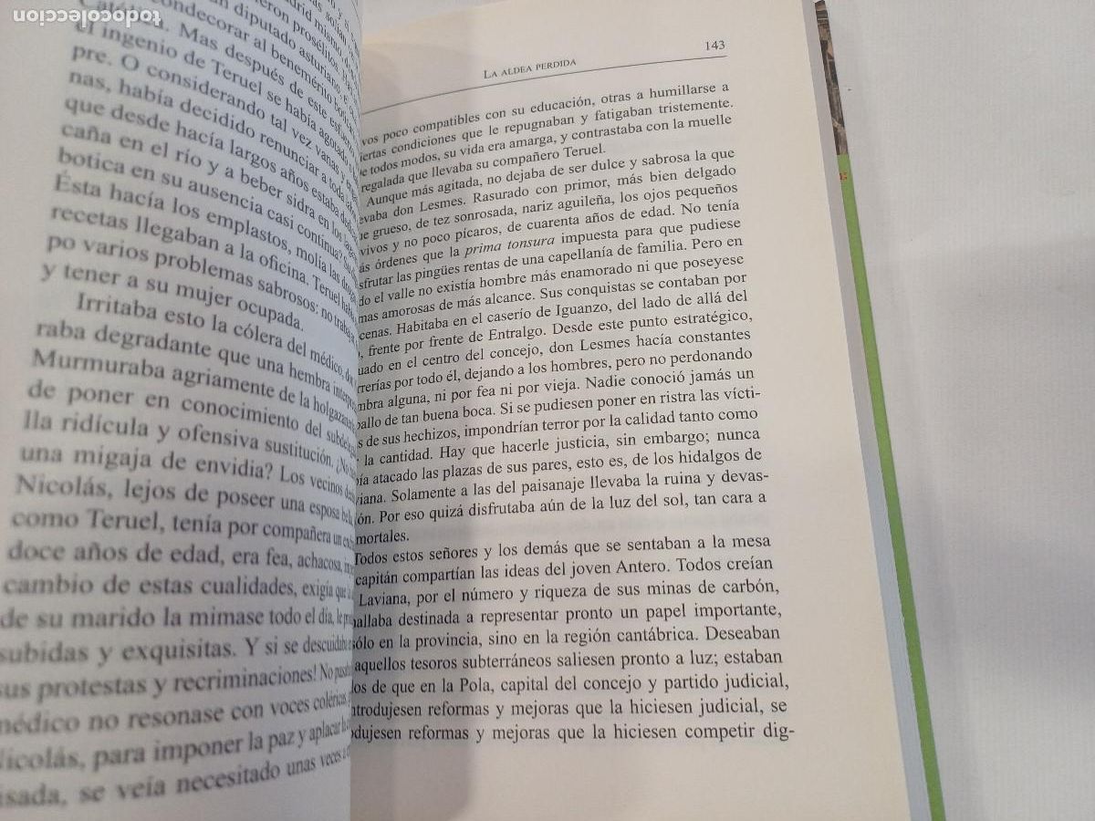 Libros de segunda mano: LA ALDEA PERDIDA/ARMANDO PALACIO VALDES/FRANCISCO TRINIDAD. - Foto 2
