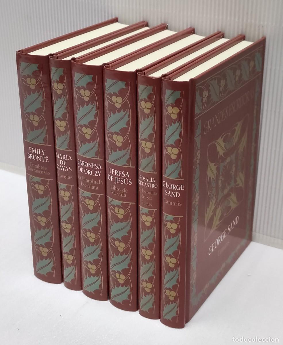 Libri di seconda mano: COLECCI&Oacute;N GRANDES ESCRITORAS. 6 VOL&Uacute;MENES. COLECCI&Oacute;N NUEVA!!!