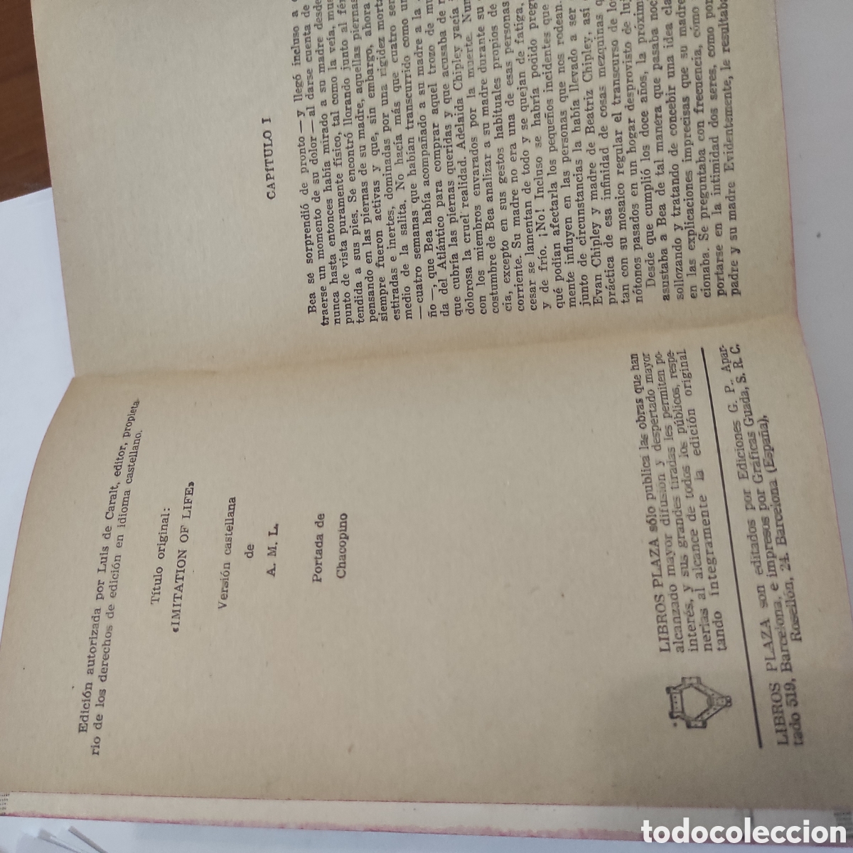 Libros de segunda mano: Imitaci&oacute;n de la Vida - Foto 5