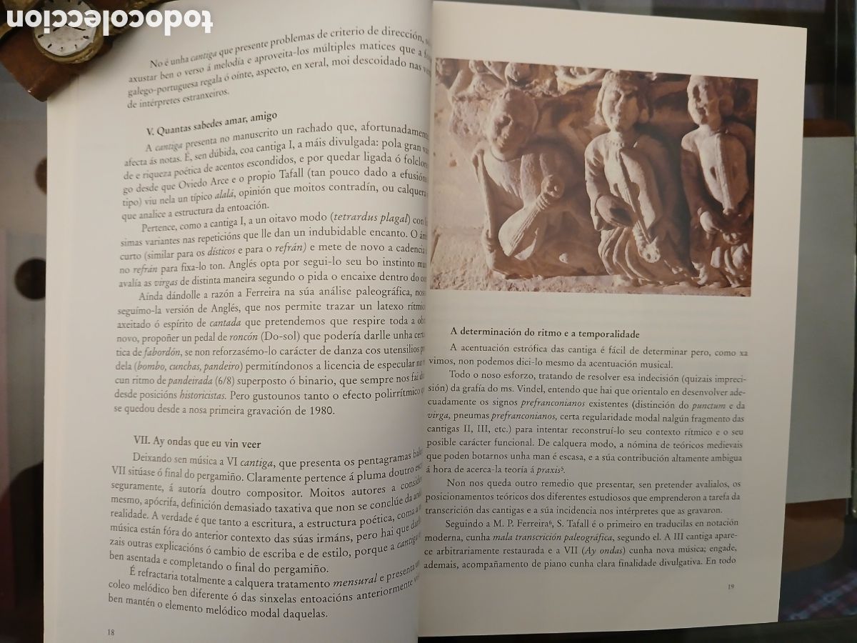 Libros de segunda mano: Cantigas do Mar. GALICIA. - Foto 8