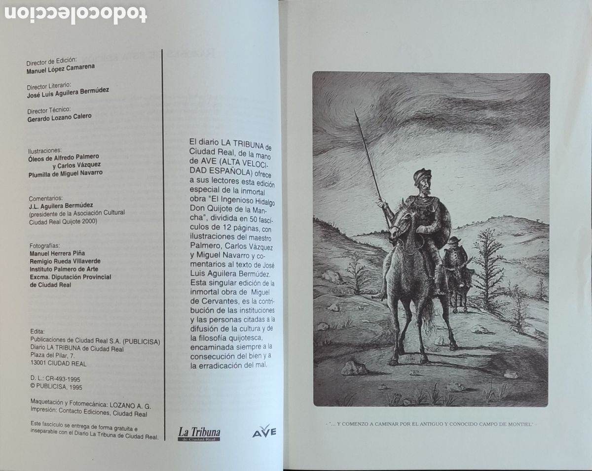 Libros de segunda mano: EL INGENIOSO HIDALGO DON QUIJOTE DE LA MANCHA - Foto 5