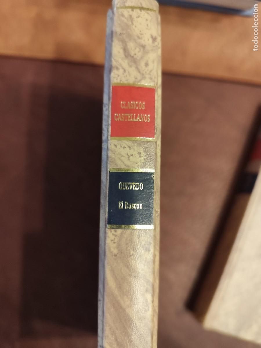 Libros de segunda mano: Quevedo. EL BUSC&Oacute;N. . Edici&oacute;n, introducci&oacute;n y notas de Am&eacute;rico Castro. Cl&aacute;sicos Catellanos.