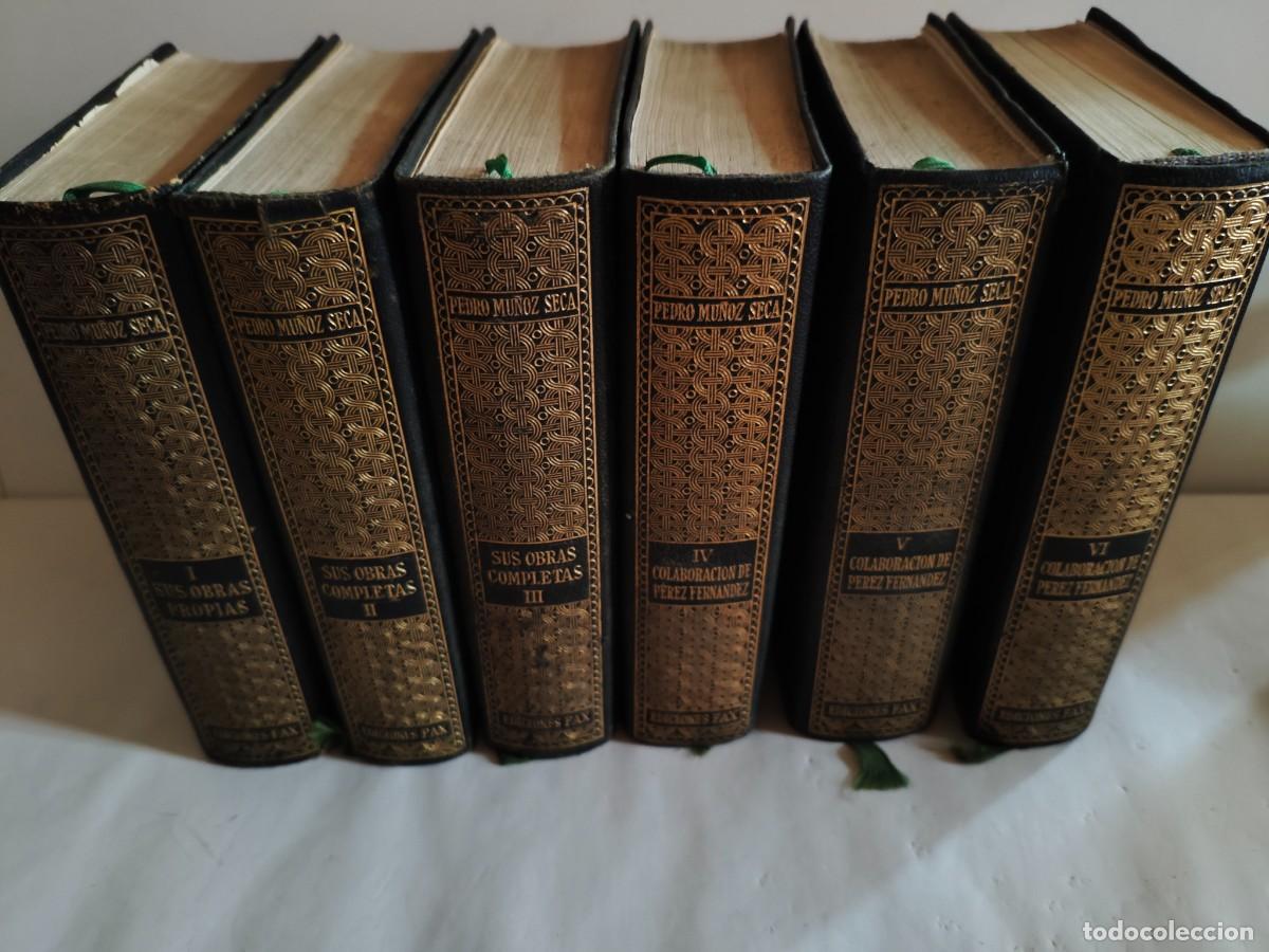 Libros de segunda mano: Obras completas Pedro Mu&ntilde;oz Seca Ediciones Fax - Foto 2