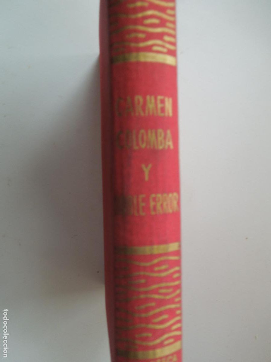 Libros de segunda mano: PROSPERO MERIM&Eacute;E - CARMEN ,- COLOMBA Y DOBLE ERROR EDICIONES ALONSO -1966 - PASTAS DURAS - Foto 3