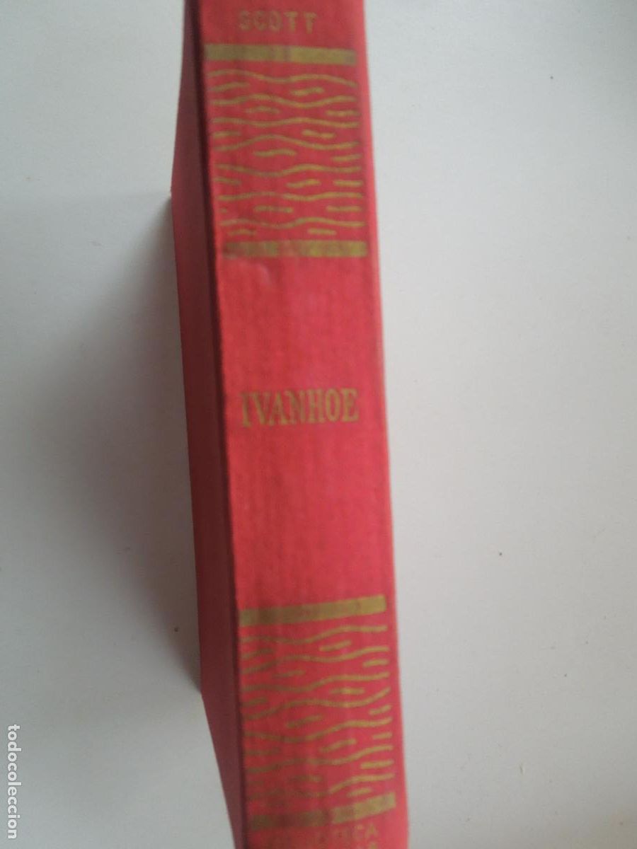 Libros de segunda mano: WALTER SCOTT - IVANHOE - EDICIONES ALONSO -1967- PASTAS DURAS SIMIL TELA - Foto 3
