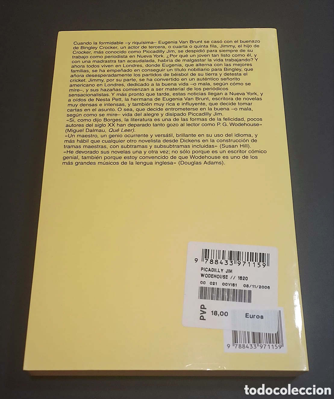 Libros de segunda mano: Picadilly Jim - P. G. Wodehouse - Foto 2