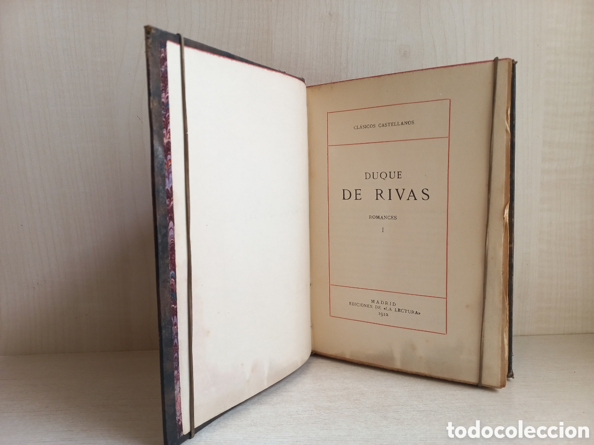 Libros de segunda mano: Romances. Duque de Rivas. Ediciones de la Lectura, 1912. - Foto 4