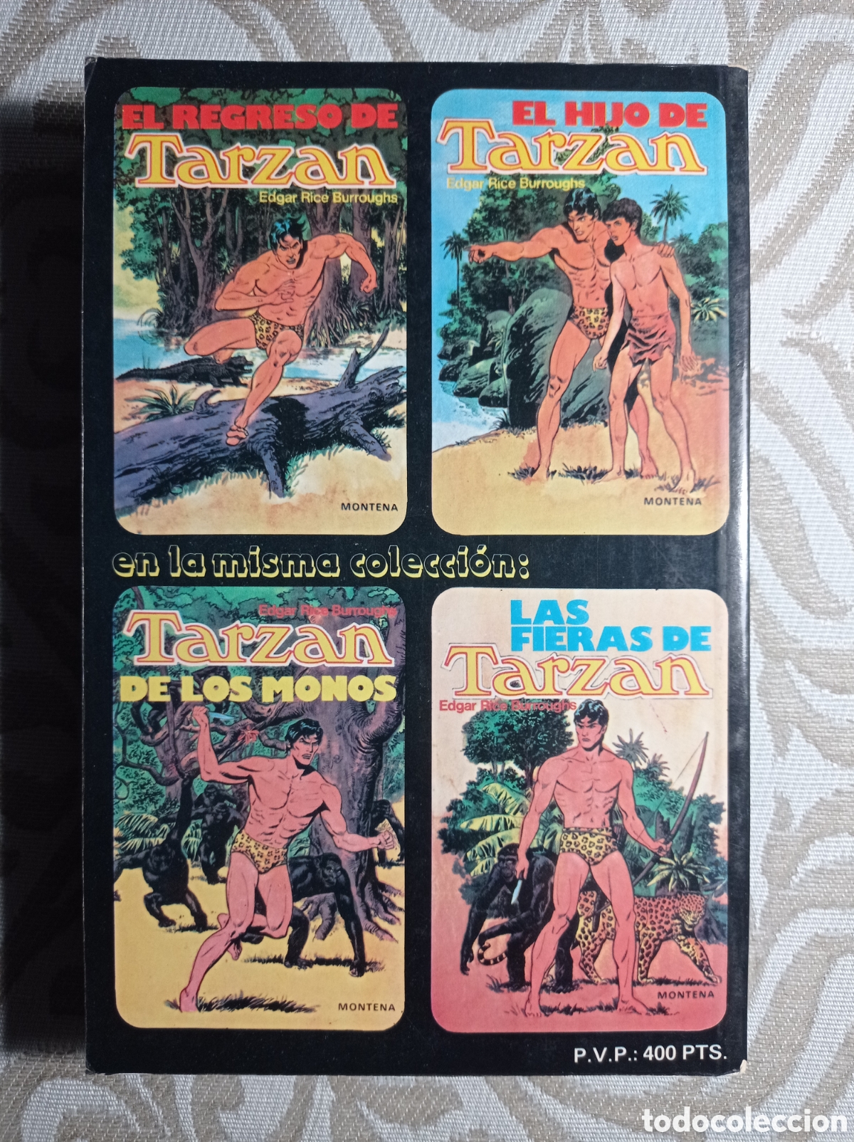 Libros de segunda mano: TARZ&Aacute;N DE LOS MONOS. NOVELA. 1981. - Foto 5