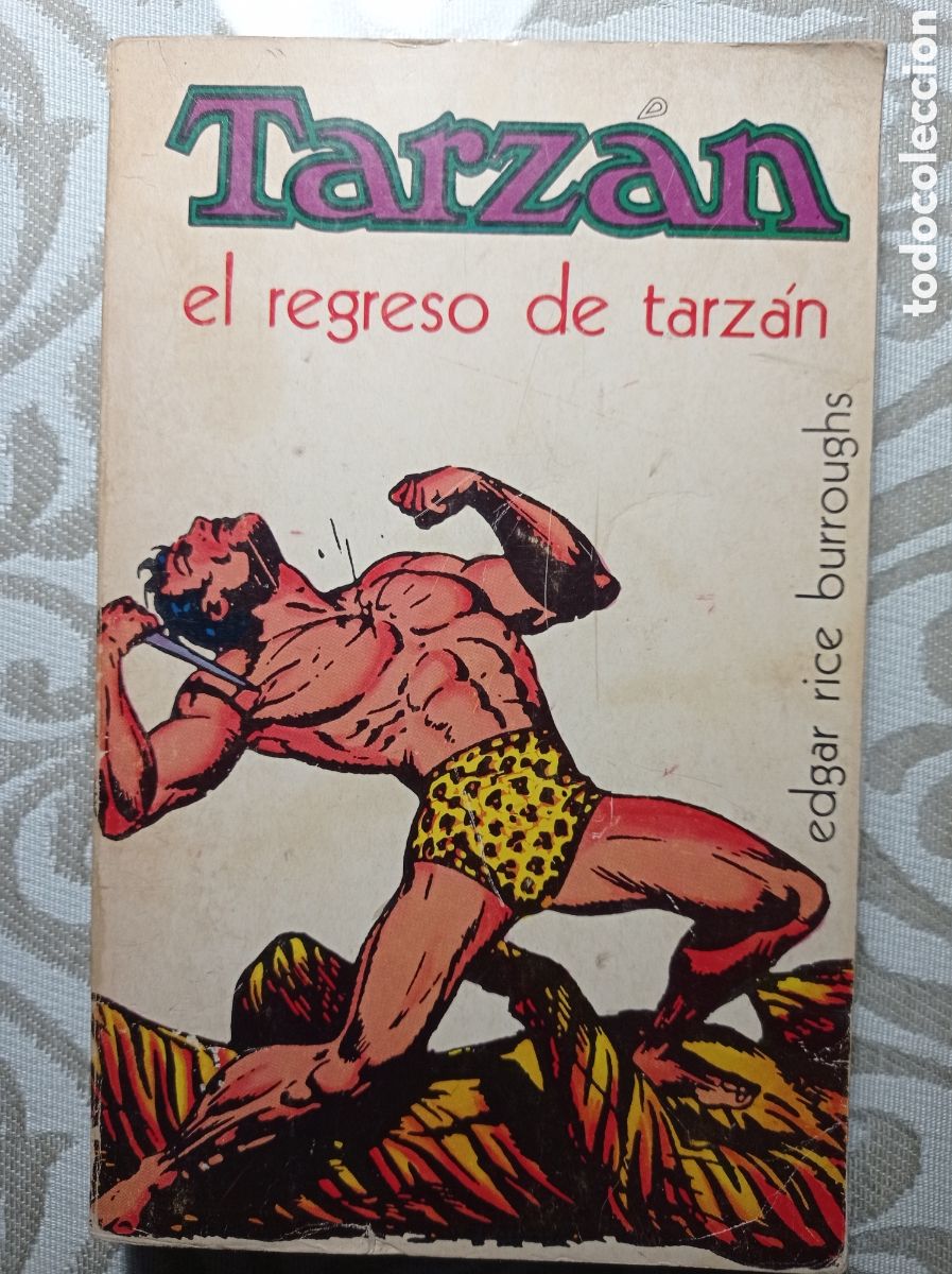 Libros de segunda mano: DOS NOVELAS DE TARZ&Aacute;N. NOVARO. LOS 70 - Foto 2