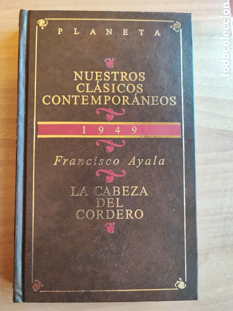 Libros de segunda mano: LA CABEZA DEL CORDERO. FRANCISCO AYALA. EDITORIAL PLANETA - Foto 1
