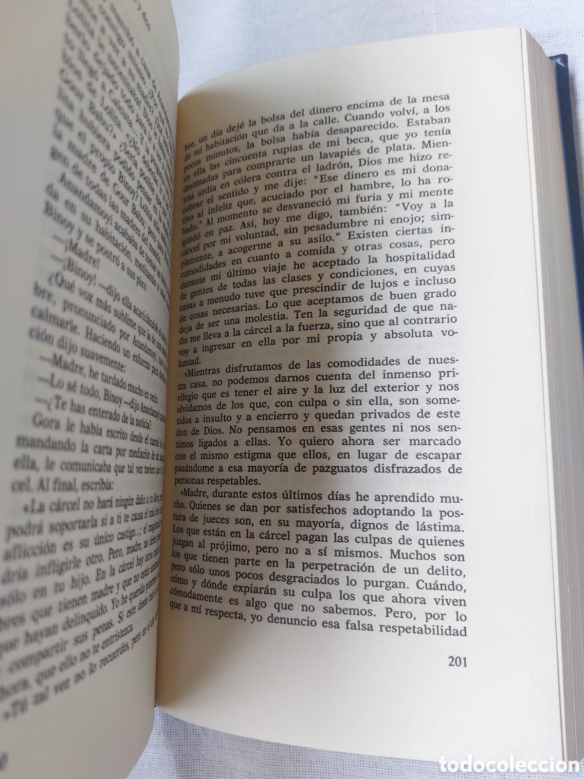 Libros de segunda mano: Gora, novela de R. Tagore - Foto 3