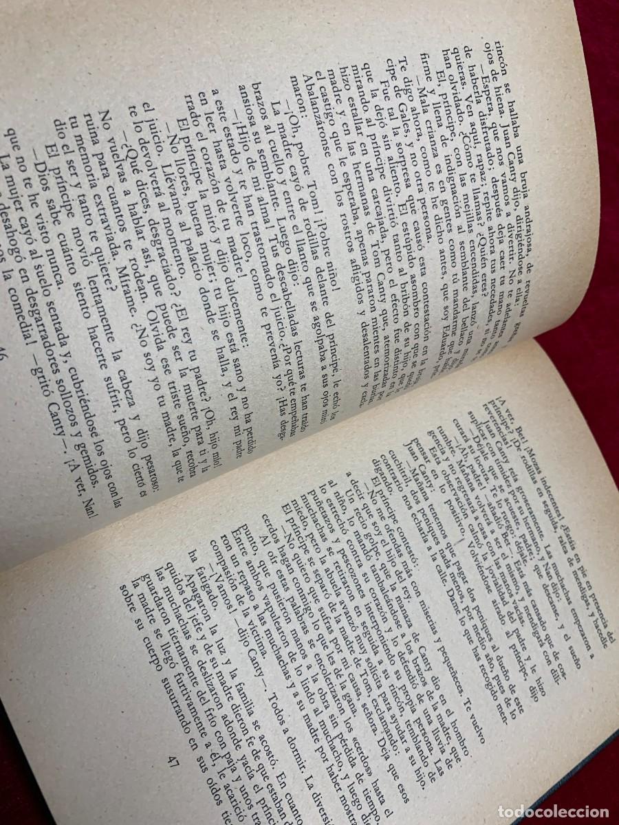 Libros de segunda mano: LIBROS; &laquo;PRINCIPE Y MENDIGO&raquo; MARK TWAIN. - Foto 6