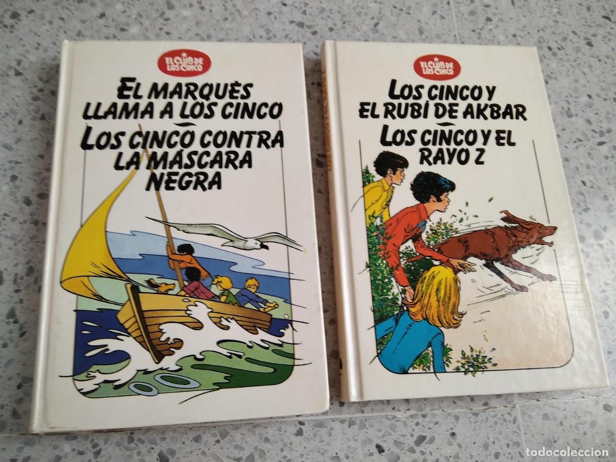 Libros de segunda mano: 2 tomos de Los Cinco con 4 t&iacute;tulos - Foto 1