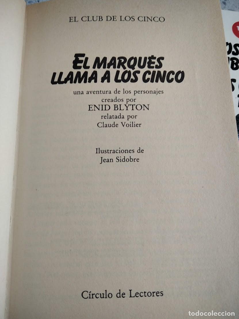 Libros de segunda mano: 2 tomos de Los Cinco con 4 t&iacute;tulos - Foto 2