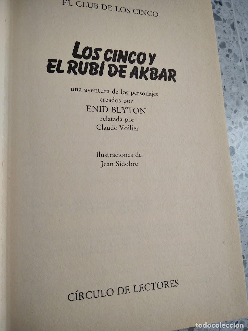 Libros de segunda mano: 2 tomos de Los Cinco con 4 t&iacute;tulos - Foto 3