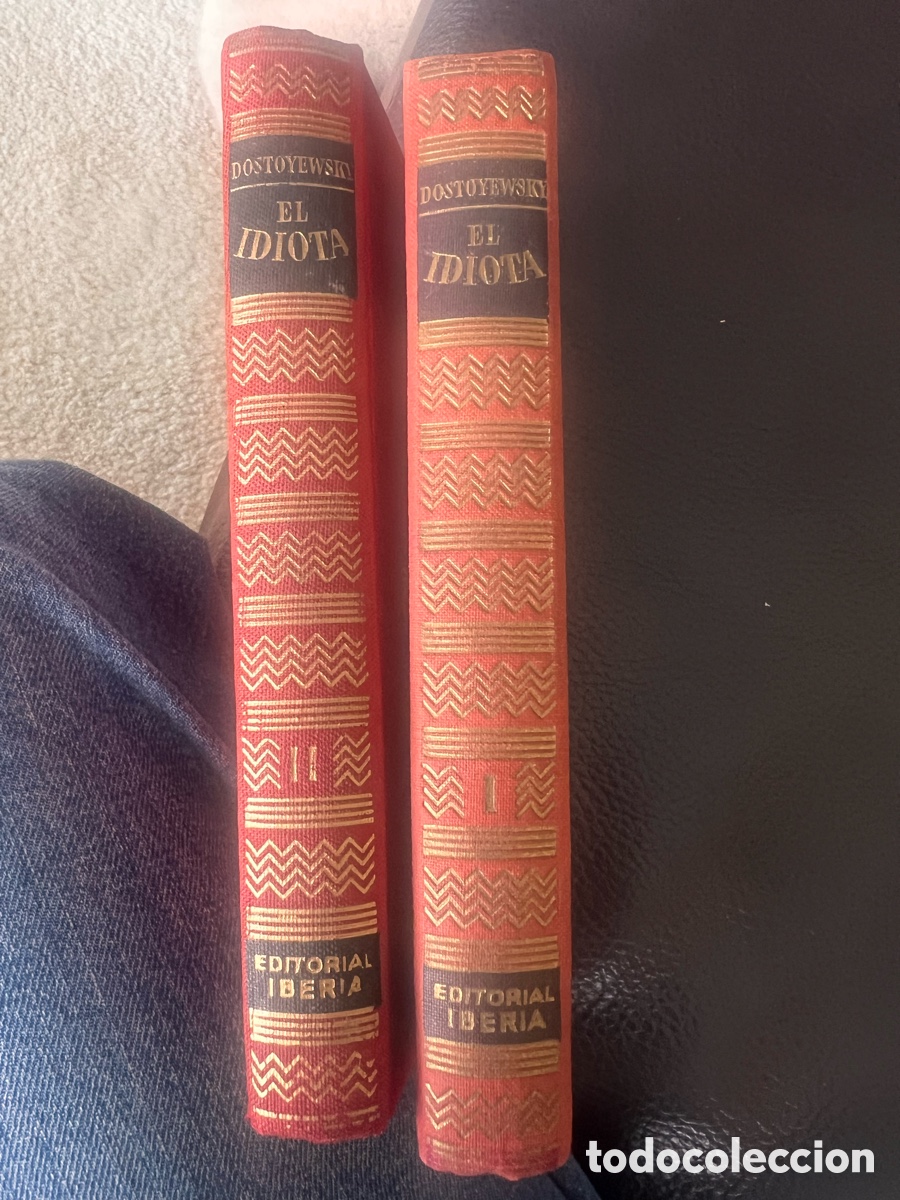 Libros de segunda mano: &ldquo;El idiota&rdquo; Dostoyewsky. Dos tomos . - Foto 1