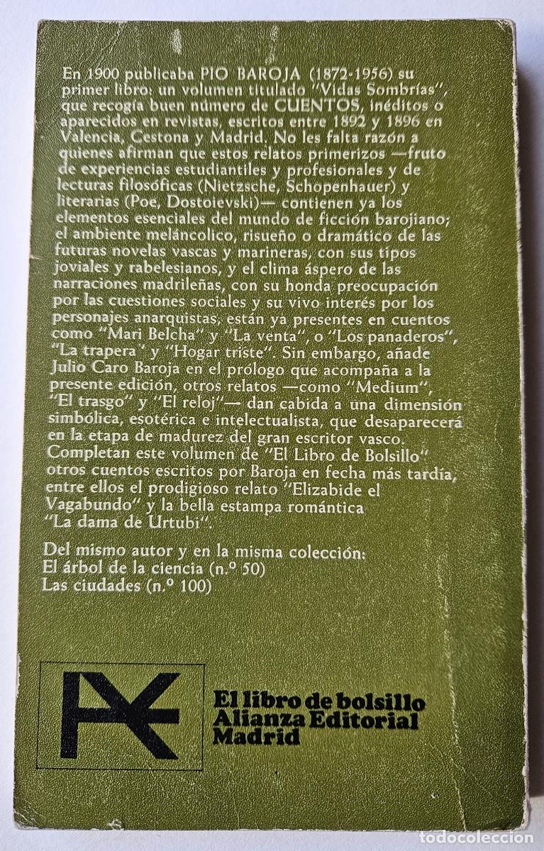 Libros de segunda mano: Cuentos. Pio Baroja. - Foto 2