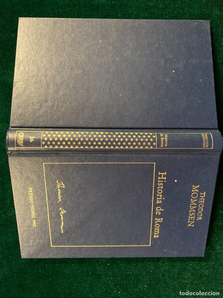 Libros de segunda mano: LIBROS; HISTORIA DE ROMA - THEODOR MOMMSEN - Foto 5