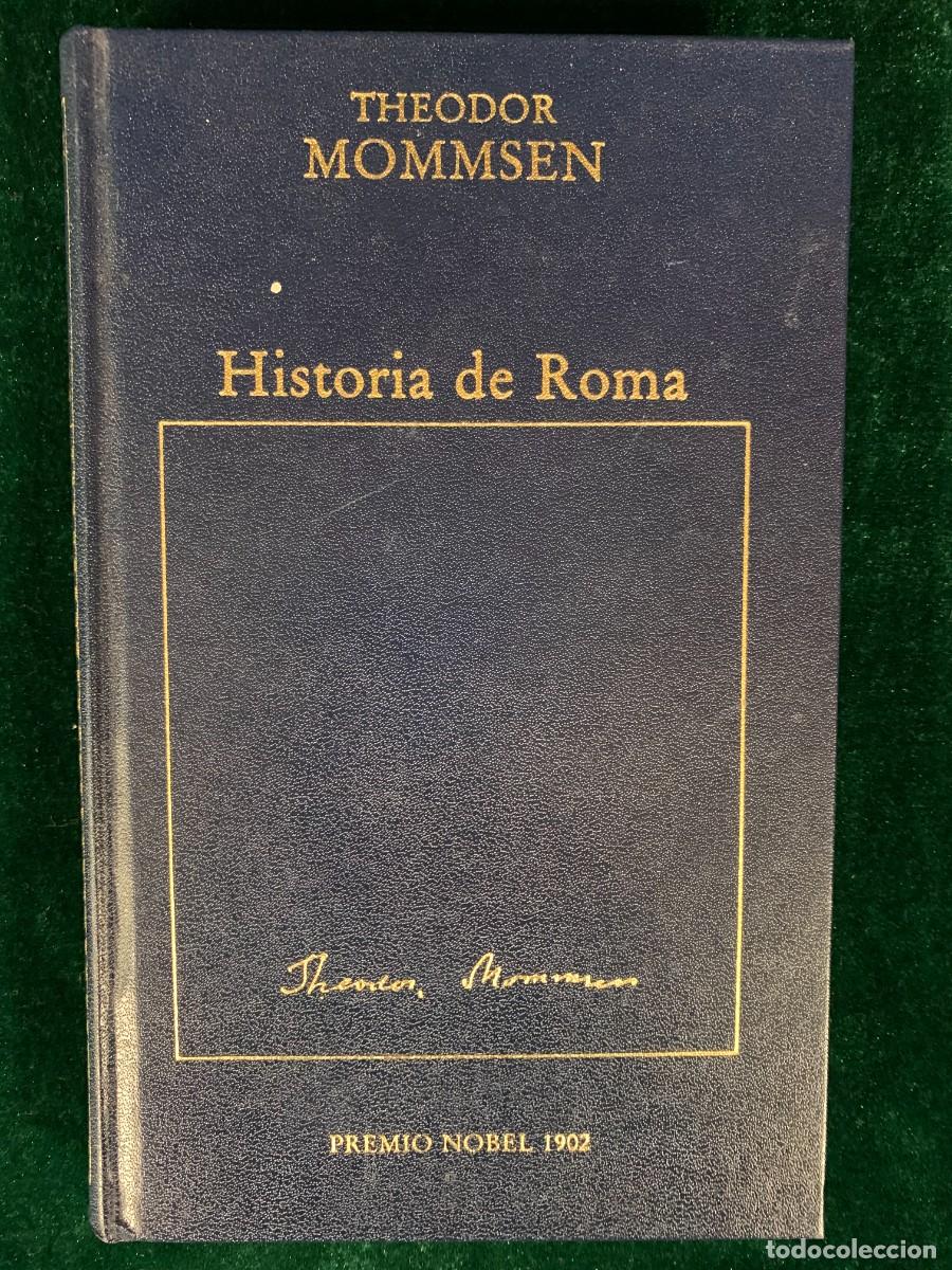 Libros de segunda mano: LIBROS; HISTORIA DE ROMA - THEODOR MOMMSEN - Foto 1